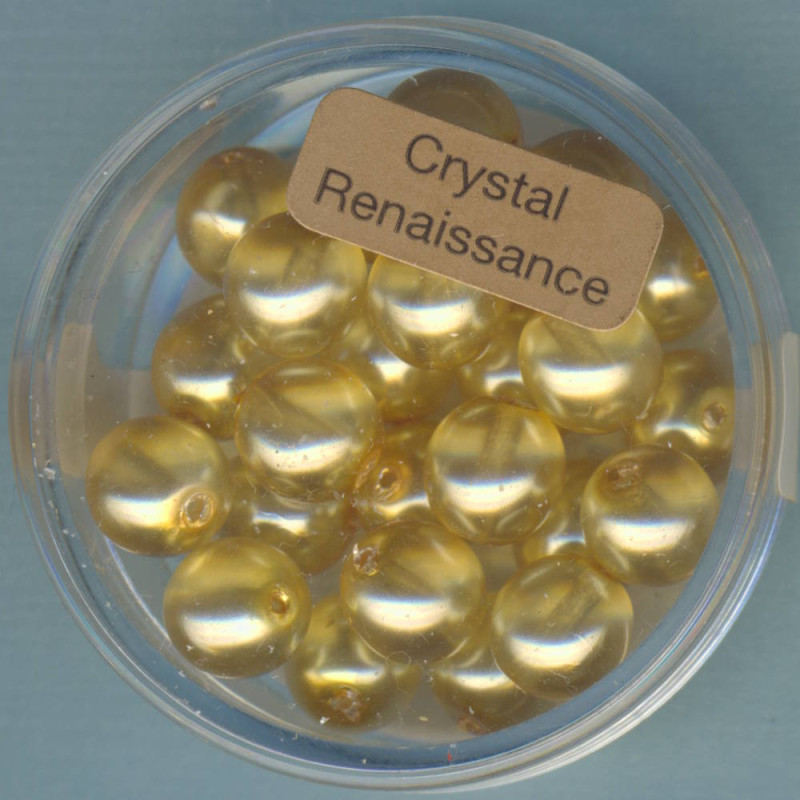 0780-08544 Crystal Renaissance Perlen 8mm beige 25 Stück