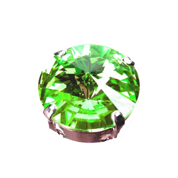 Swarovski Glasstein 13mm peridot