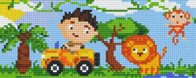 802085 Pixelhobby Klassik Set Safari 2
