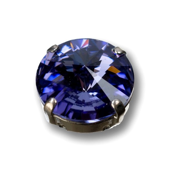 Swarovski Glasstein 13mm tanzanite