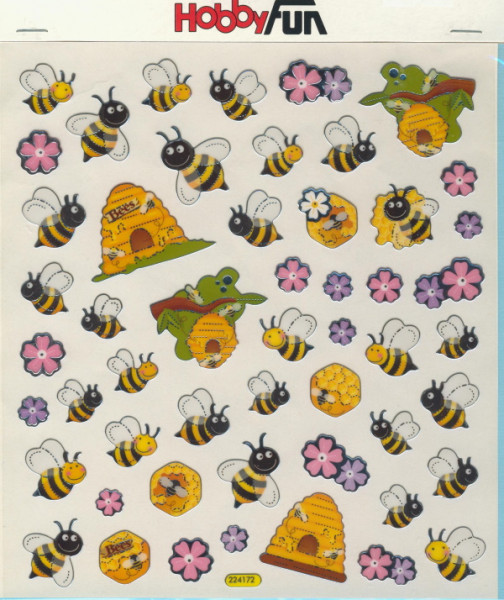 3452350 Hobby Design Sticker Lustige Bienchen