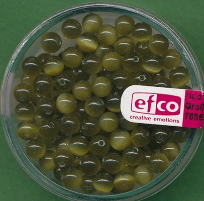 Cat Eye 4mm olive