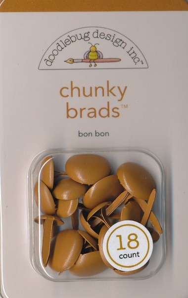 Doodlebug - Chunky Brads - bonbon