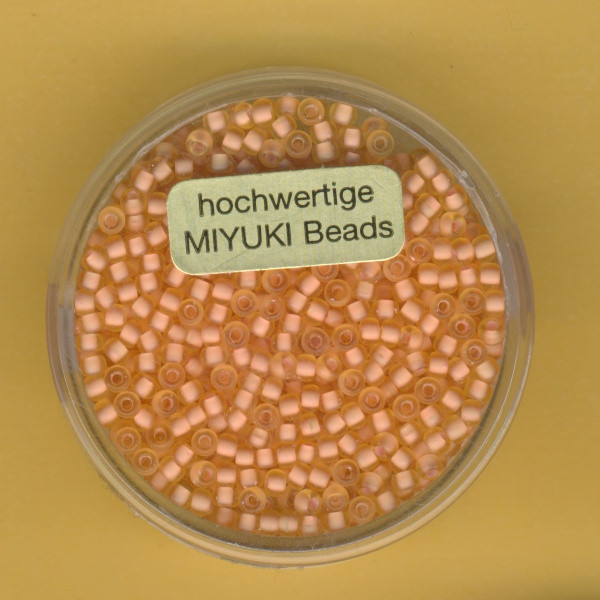 9660-134 Miyuki Rocailles 2,2mm inside peach 10g