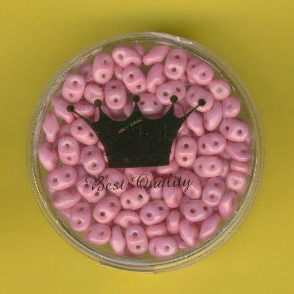 3119617 Duo Beads 2,5x5mm rosa opak 8g