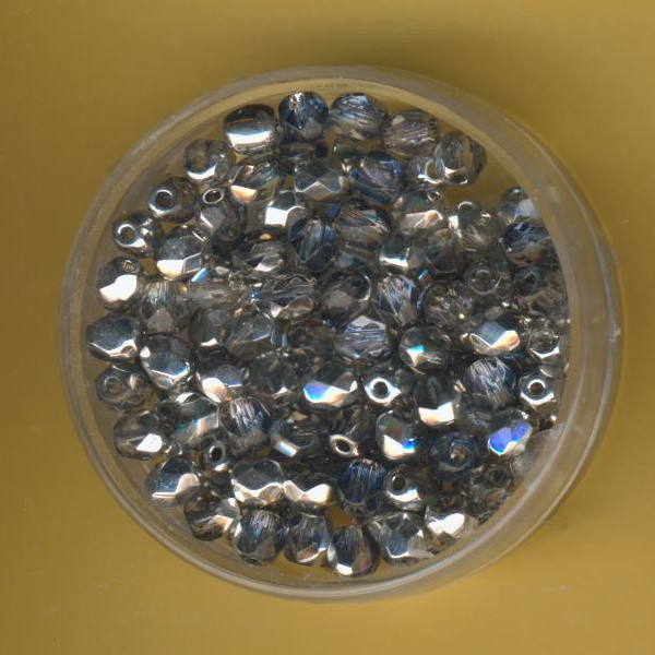 93123_Glasschliffperlen-4mm-rauchquarz-metallic-ca.120-Stück
