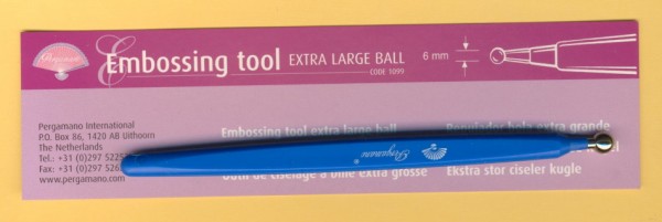 84181099 Pergamano Ziselierstift extra große Kugel 6mm