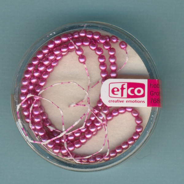 2117635 Glaswachsperlen 2mm pink 150 Stück