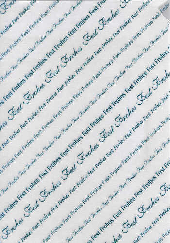 525-2016 Transparentpapier A4 Frohes Fest 1