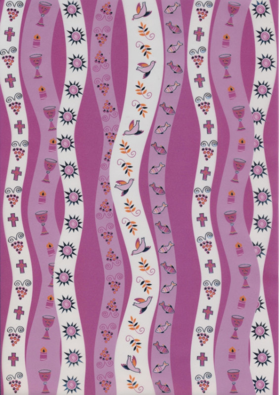tp812 Transparentpapier Gloria brombeer A4