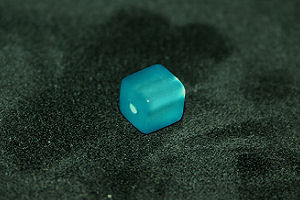 500808081 Polariswürfel petrol 8x8mm