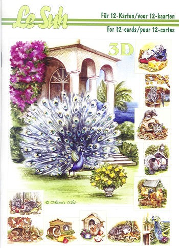 3D Motivbuch Tiere2 A5