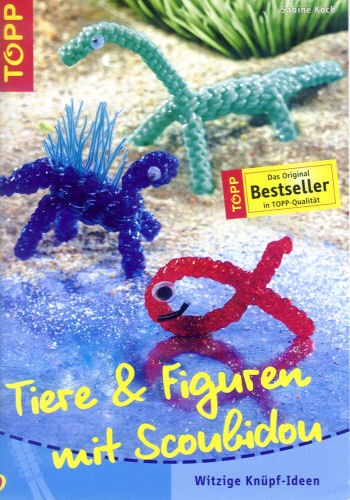 3314 Buch Tiere und Figuren mit Scoubidou