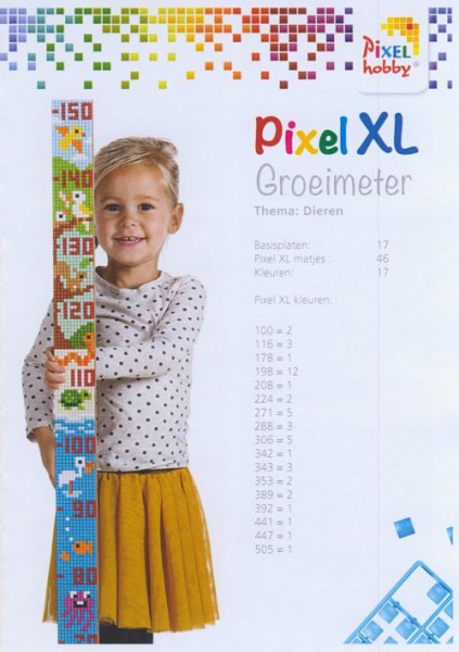 Pixel XL Bastelset Messlatte Tiere