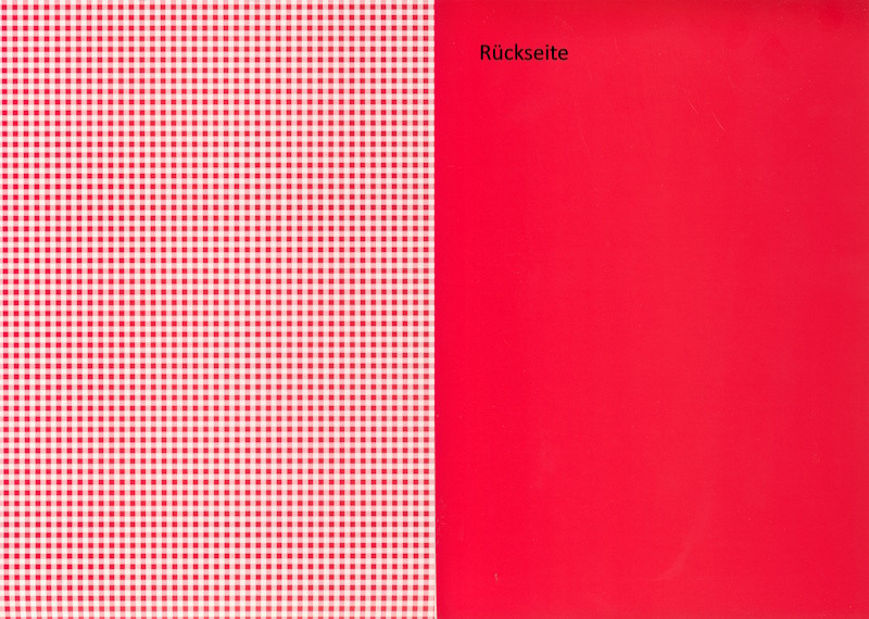 4774623 Bastelkarton A4 Karos rot
