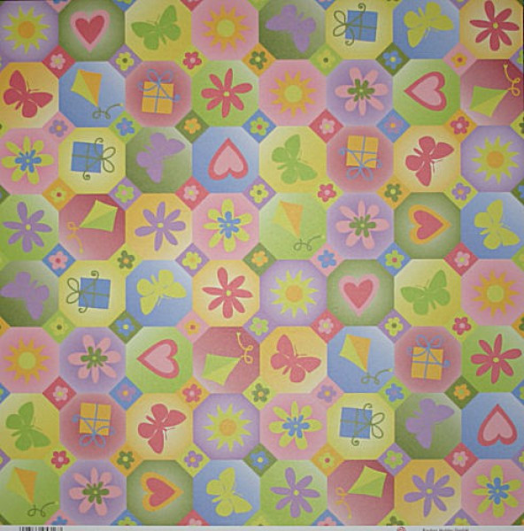 78290000 Scrapbook Papier Holliday 30,5x30,5cm