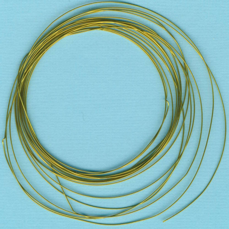4402-0493 Modellierdraht 0,4mm gold 3m