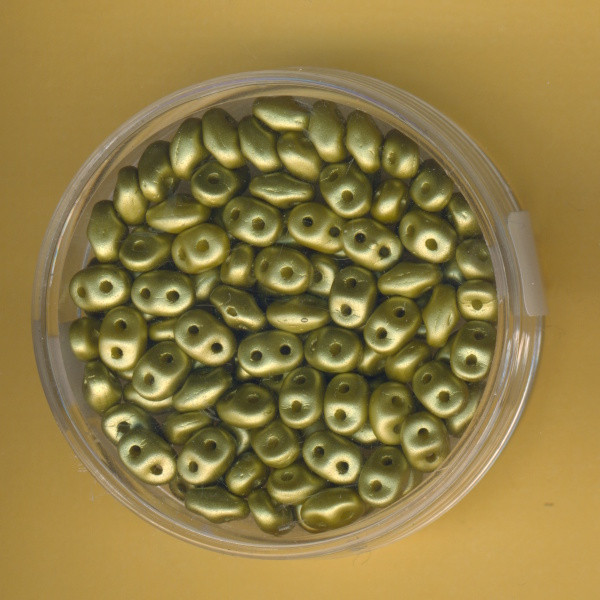 9673-05944 Super Duo Beads 2,5x5mm khaki 8g