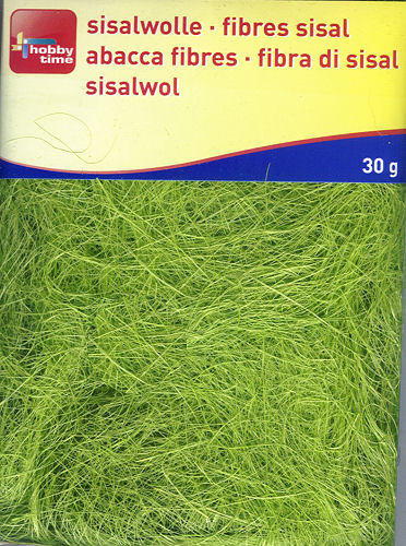63807008 Sisalgras gelbgrün 30g