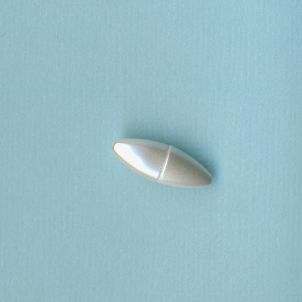 044718311 Power Magnetverschluss für Collier 18x6,5mm weiß wachs