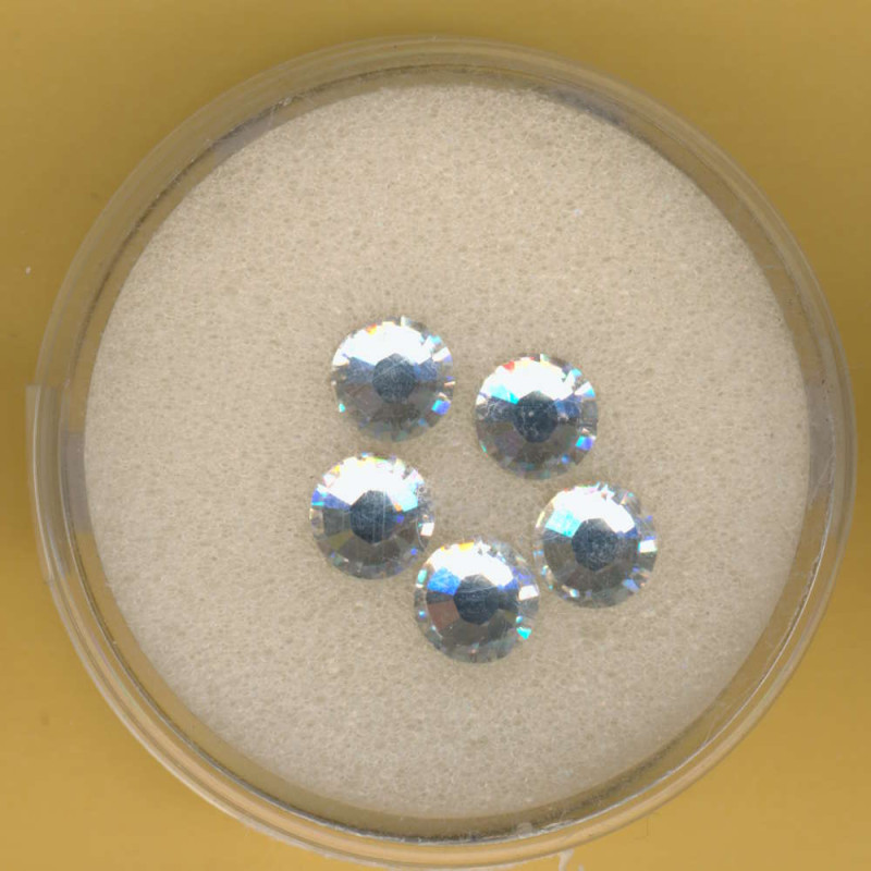 1121-06014 Swarovski Klebesteine 6mm kristall 5 Stück