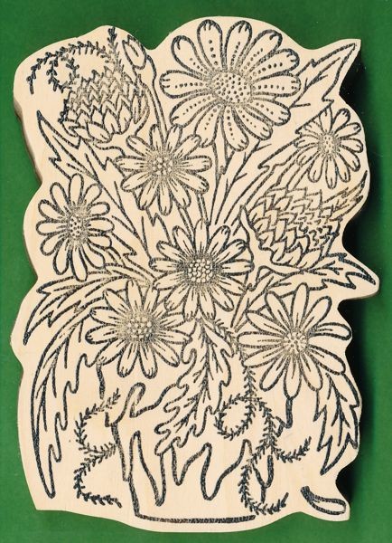 Stempel Wiesenblumen