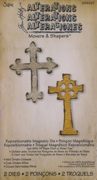 Sizzix Stanzer Tim Holtz Mini Ornate Crosses