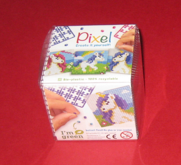 29022 Pixelhobby Set kleine Basisplatte Einhorn 3