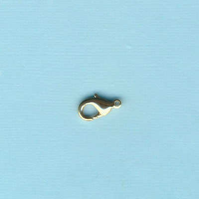 4018504 Karabinerhaken 15mm gold