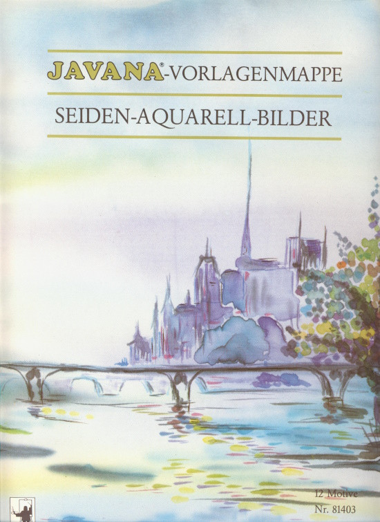 81403 Javana Vorlagenmappe Seiden-Aquarell-Bilder