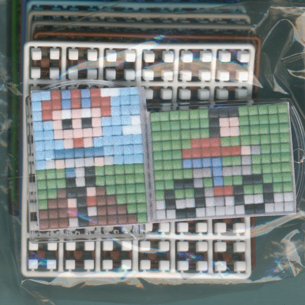 77739 Pixelhobby Medaillon Set Radfahrer