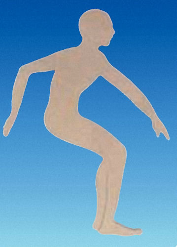 084020000 Holz Dekor Surfer 26x35cm