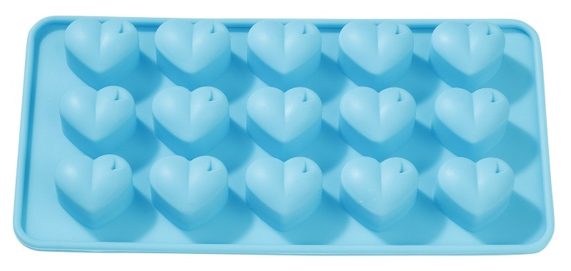 2007007 Soapyfun Silikon Gießform Herzen 11x21cm