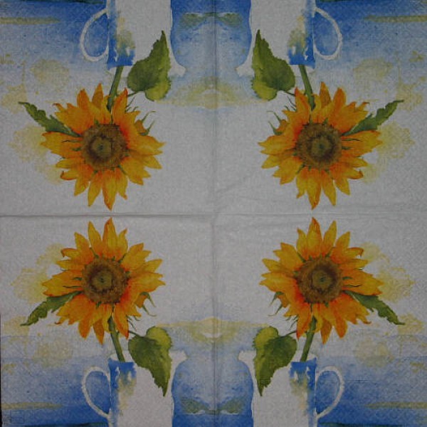 Serviette Sonnenblume III