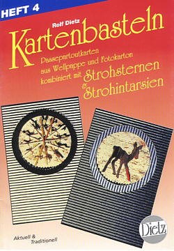 1996 Buch Kartenbasteln mit Strohsternen