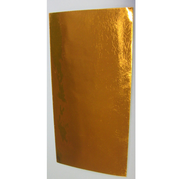 7002031 Kerzen Wachsplatte kupfer metallic 200x100mm