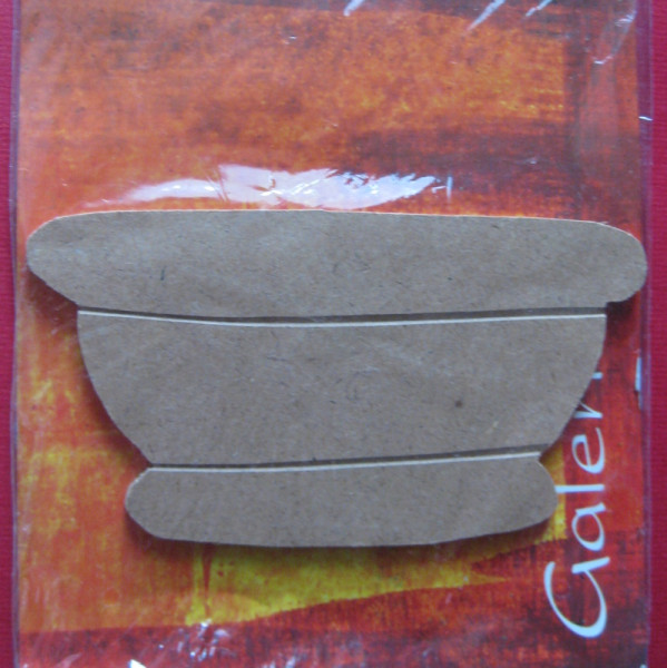 076840000 Holz Dekor Schale 14,5x7,8cm