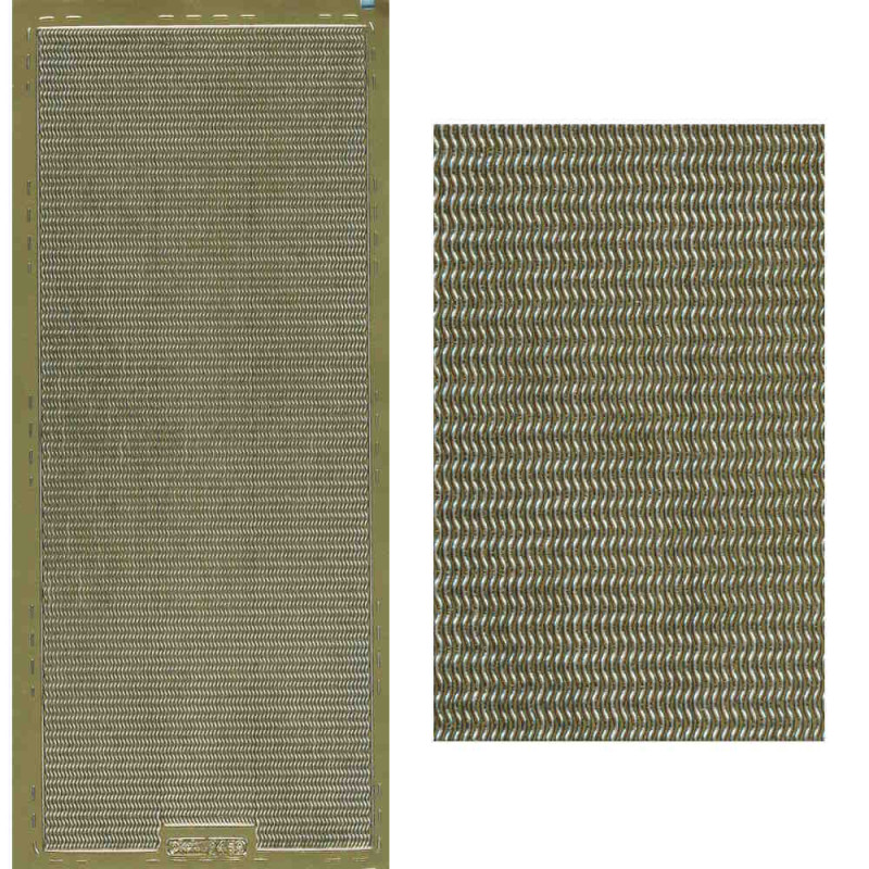 pu459g Sticker Linien 30 gold