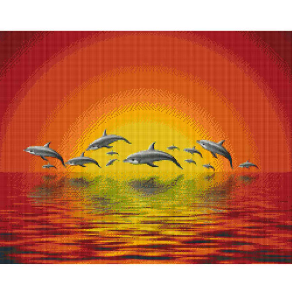 825022 Pixelhobby Klassik Set Delfine 2