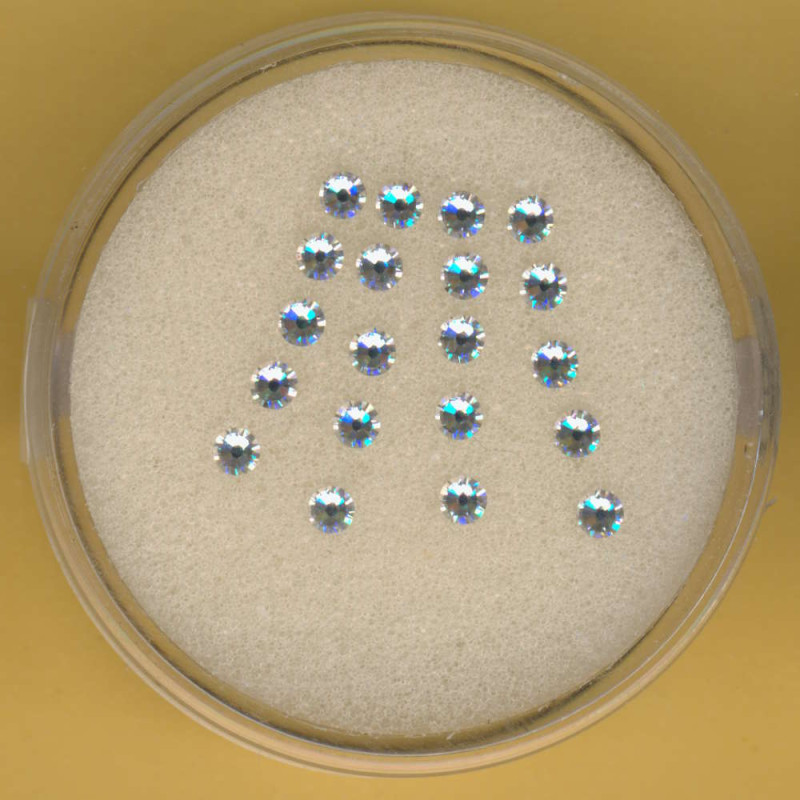 1121-02134 Swarovski Klebesteine 2,5 - 2,7mm kristall 20 Stück