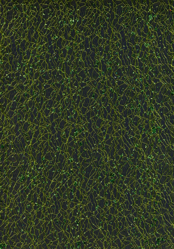 Vlies Glimmer-Crackle grün