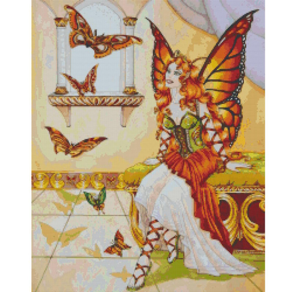 825042 Pixelhobby Klassik Set Fantasy Schmetterlinge