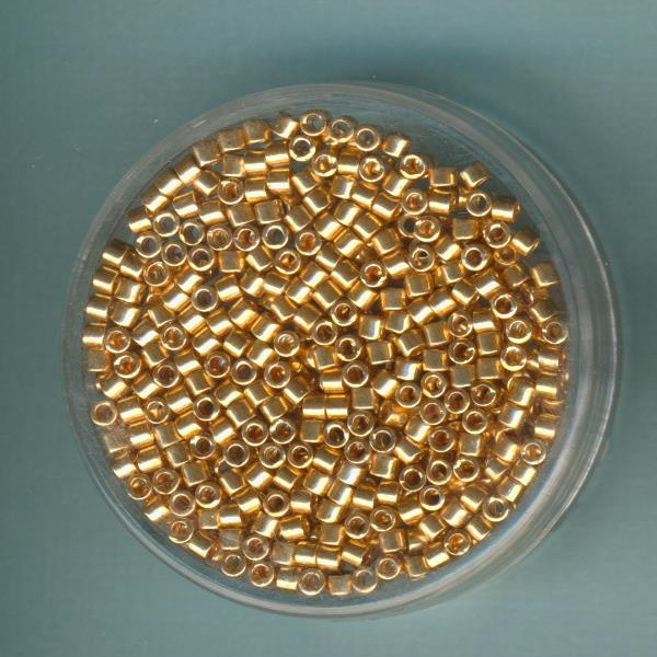 dbm0410 Delica Beads 2,2mm gold metallic 5g