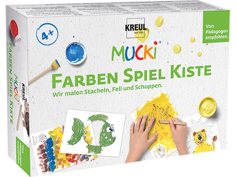29102 Mucki Set Farben Spiel Kiste
