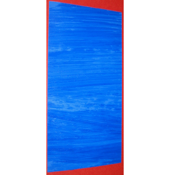 7007291 Kerzen Wachsplatte gestreift blau 200x100mm