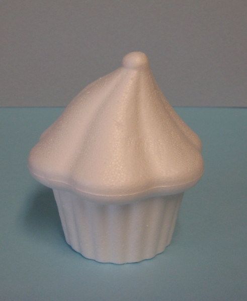 431483 Styropor Cupcake 7,9x8,8cm