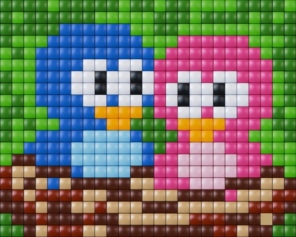 Pixelhobby Bastelset XL Vögel