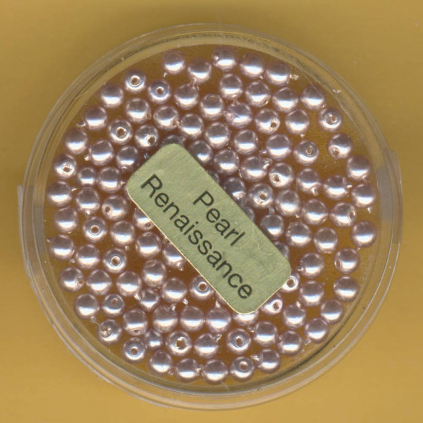 0760-03444 Glaswachsperlen 3mm flieder 120 Stück