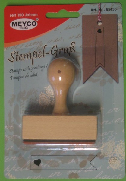 Stempel zum selbstbeschriften 60x13mm