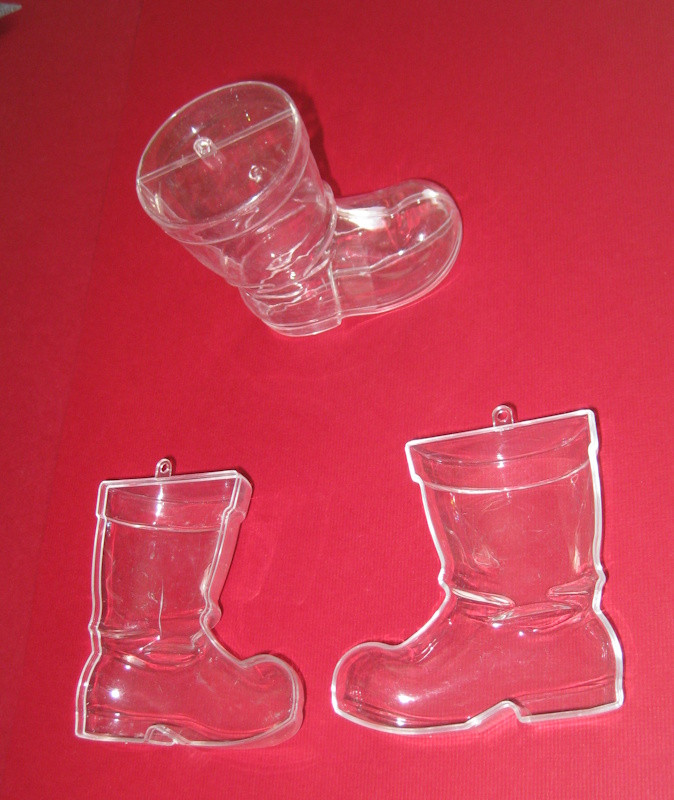 2239708 Acrylform Stiefel 10cm teilbar